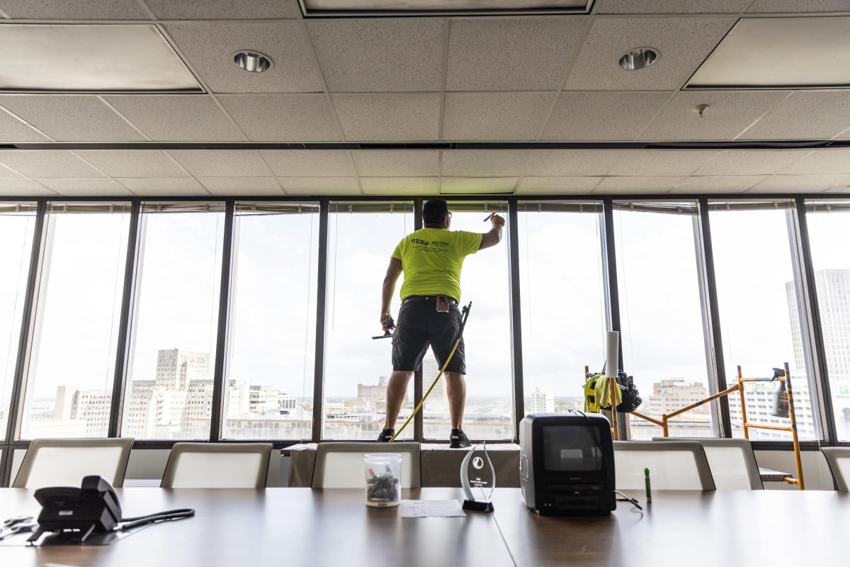 window film installation