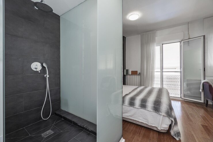 bathroom frosted glass film