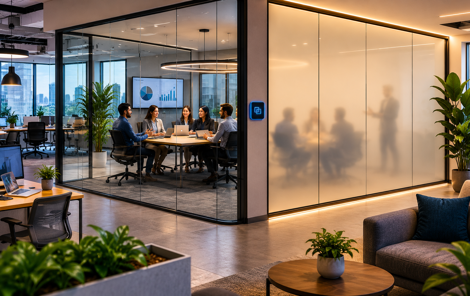 Smart Film for Chicago Conference Rooms