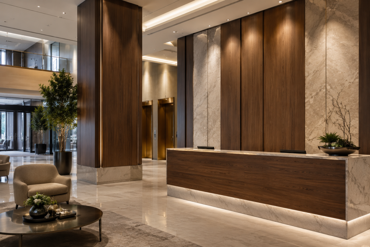 Architectural Resurfacing Jackson Hotel Lobby