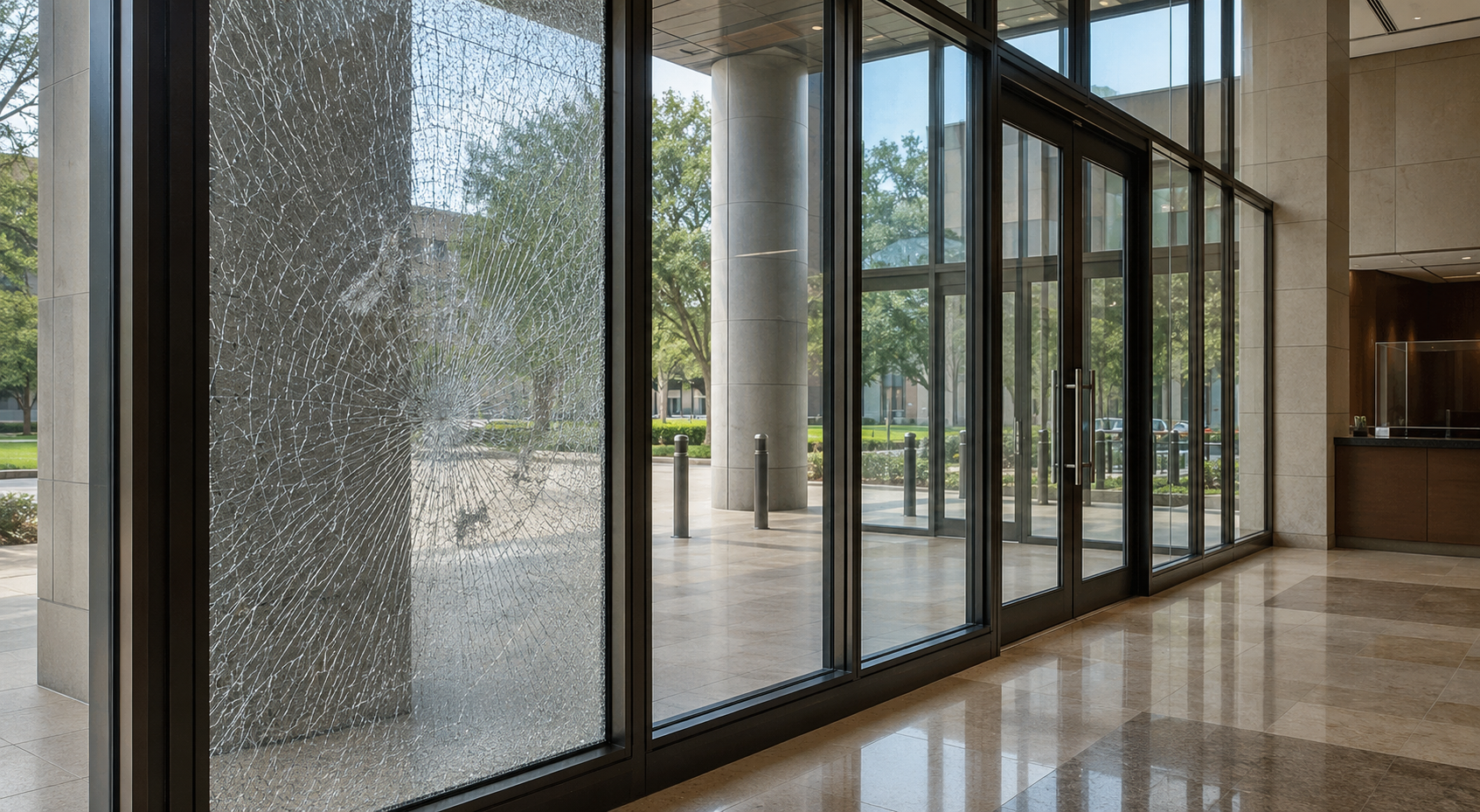 Security Window Film Baton Rouge Office