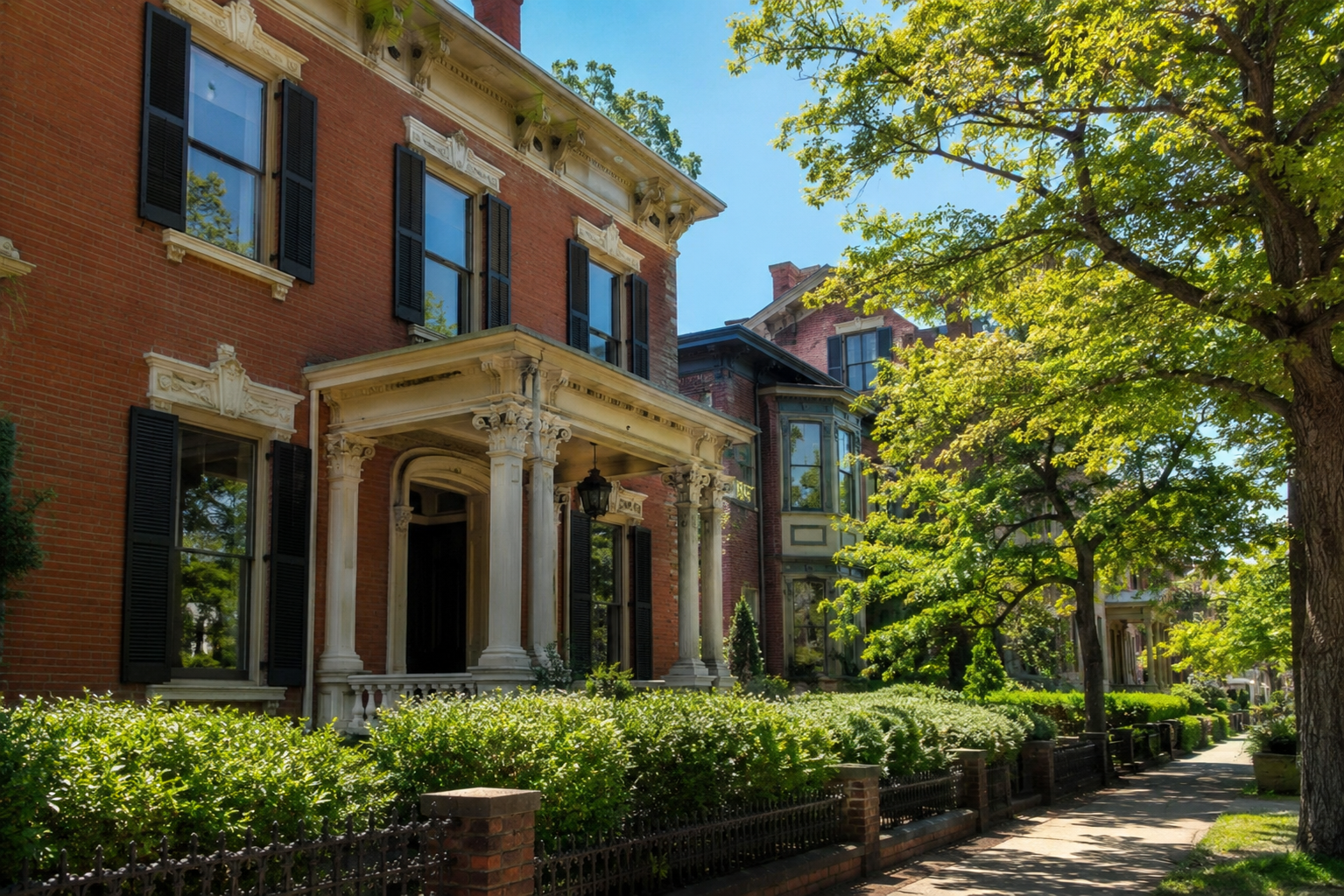 Solar Control Window Film for Historic Homes in Jackson