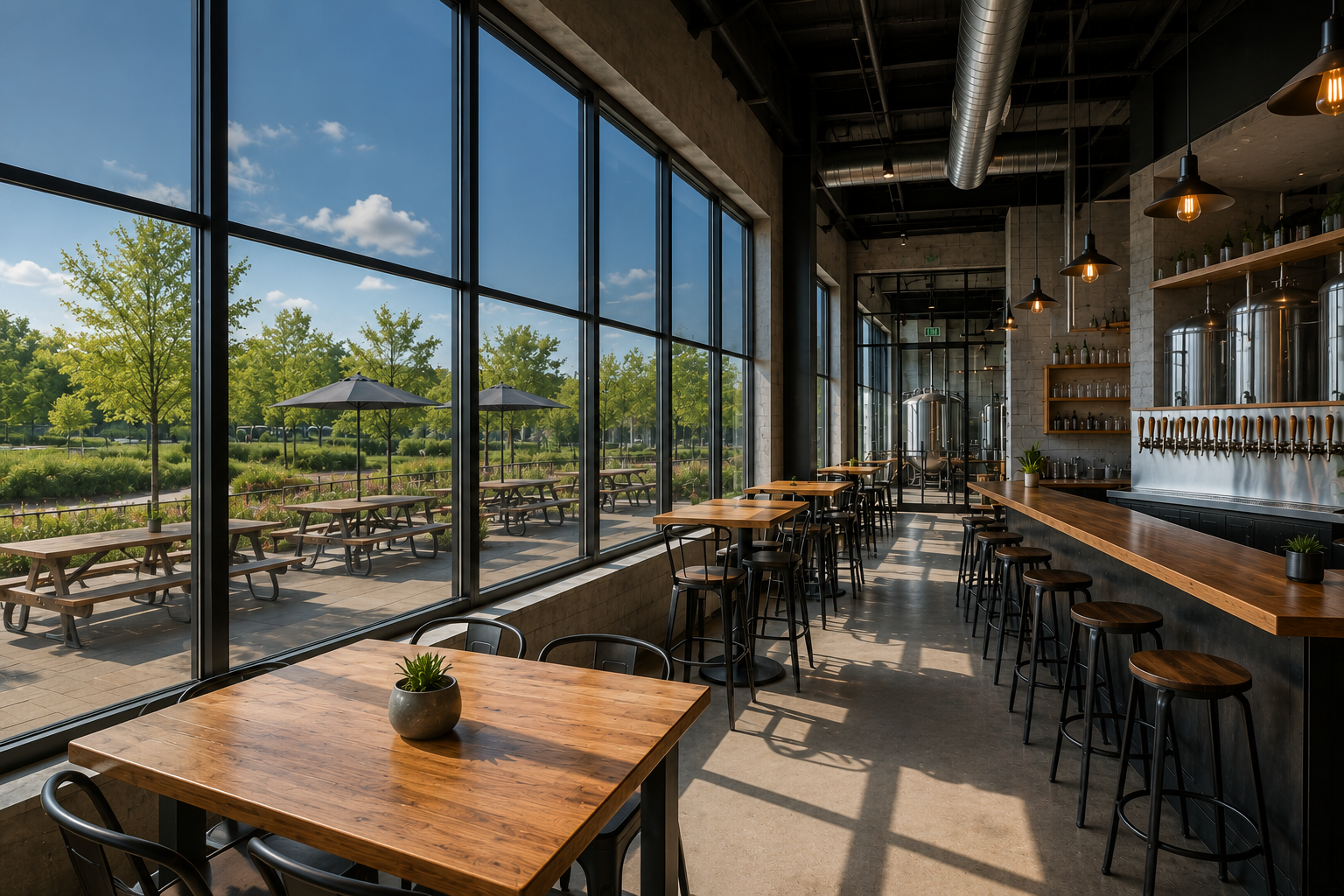 Solar Control Window Film for Milwaukee Taprooms
