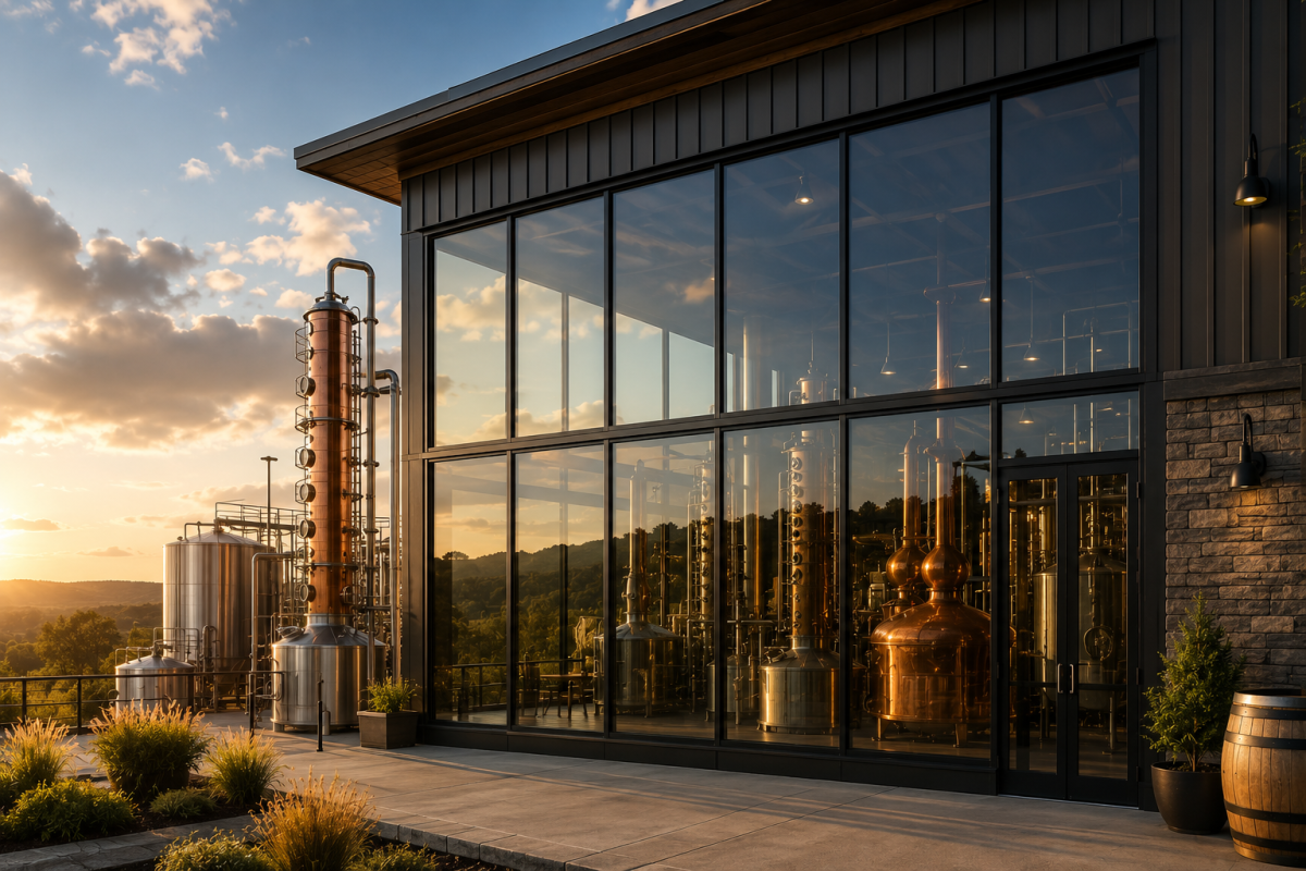 Solar Control Window Film for Milwaukee distillery